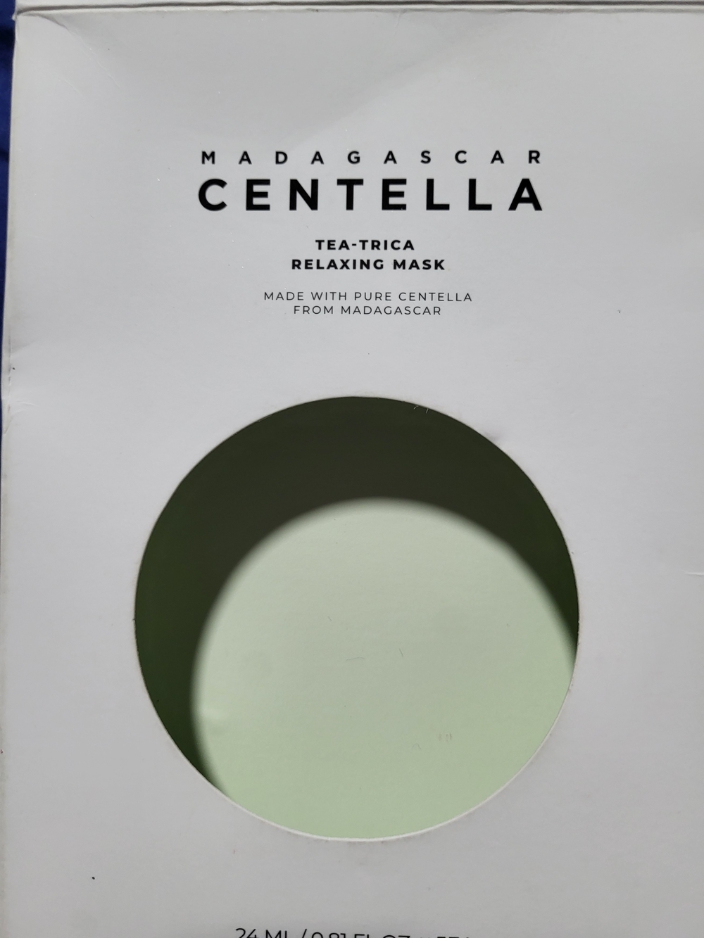 Tea-Trica Relaxing Mask - Green